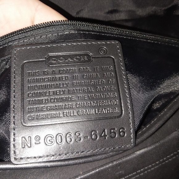 Coach Beekman Messenger Crossbody Leather Briefcase # 6456 $$$ 100.00 SALE - Picture 8 of 16